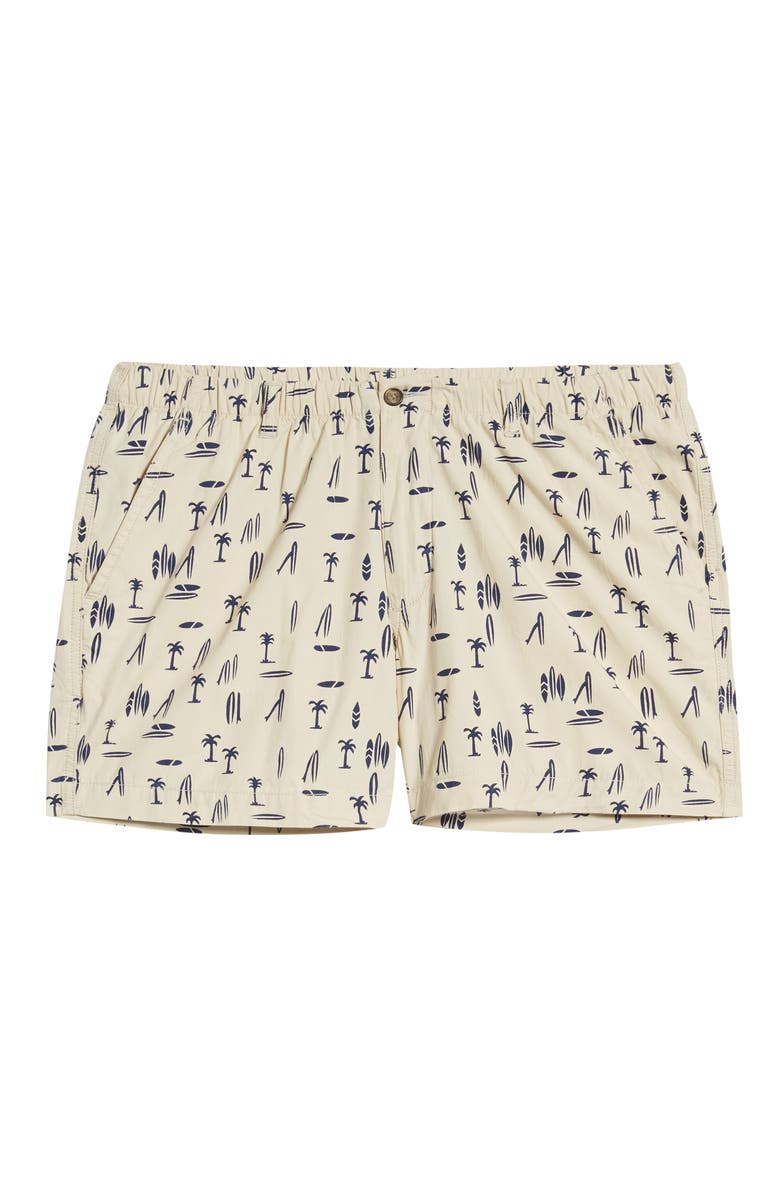 Vintage 1946 Snappers Surf Print Shorts, Alternate, color, 