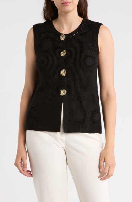 Gemma + Jane Button-Up Sweater Vest