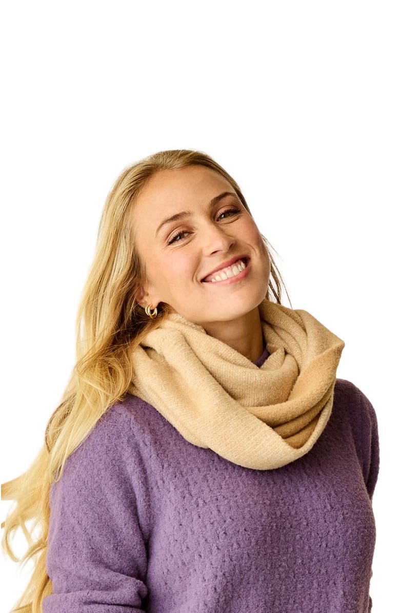 Carve Designs Margot Scarf, Alternate, color, Camel