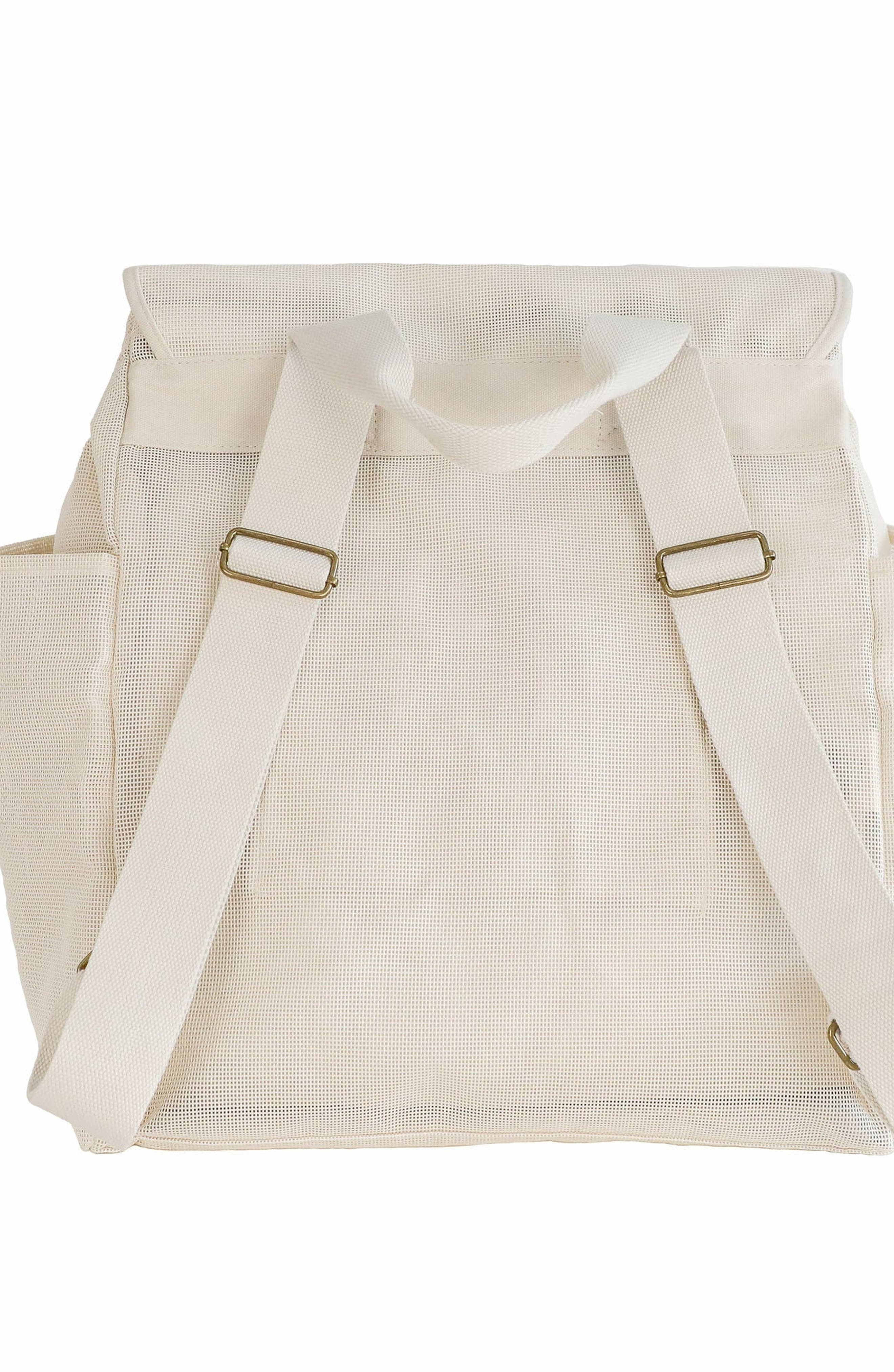 Sande Beach Hauler Mesh Backpack, Alternate, color, Sand