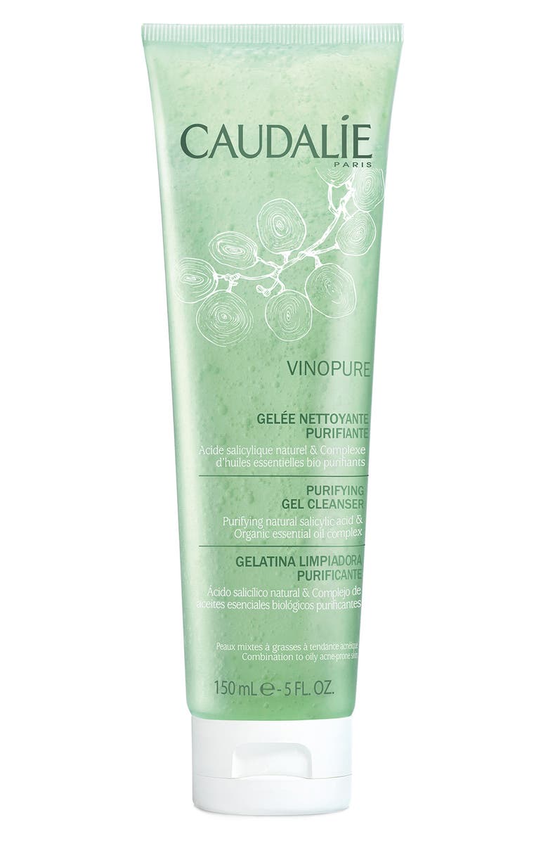 CAUDALÍE Vinopure Pore Purifying Gel Cleanser, Main, color,
