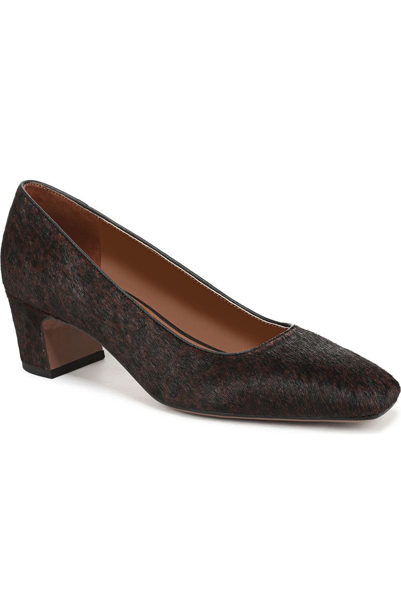Franco Sarto Salino Square Toe Pump, Main, color, Brown