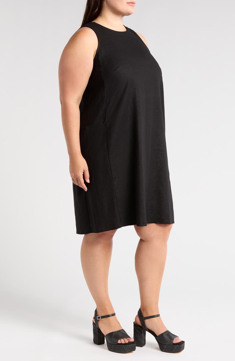 Universal Standard Linen Blend Shift Dress, Alternate, color,