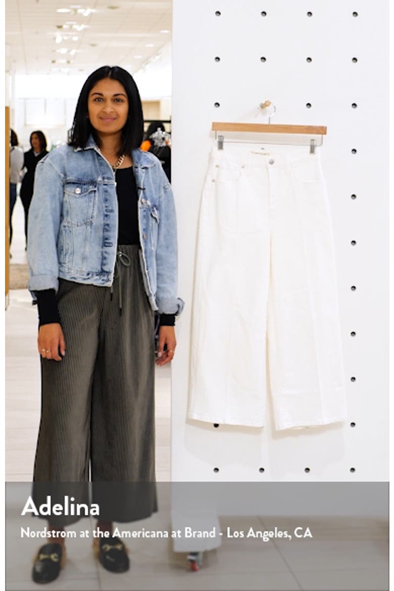 Crop Wide Leg Jeans video