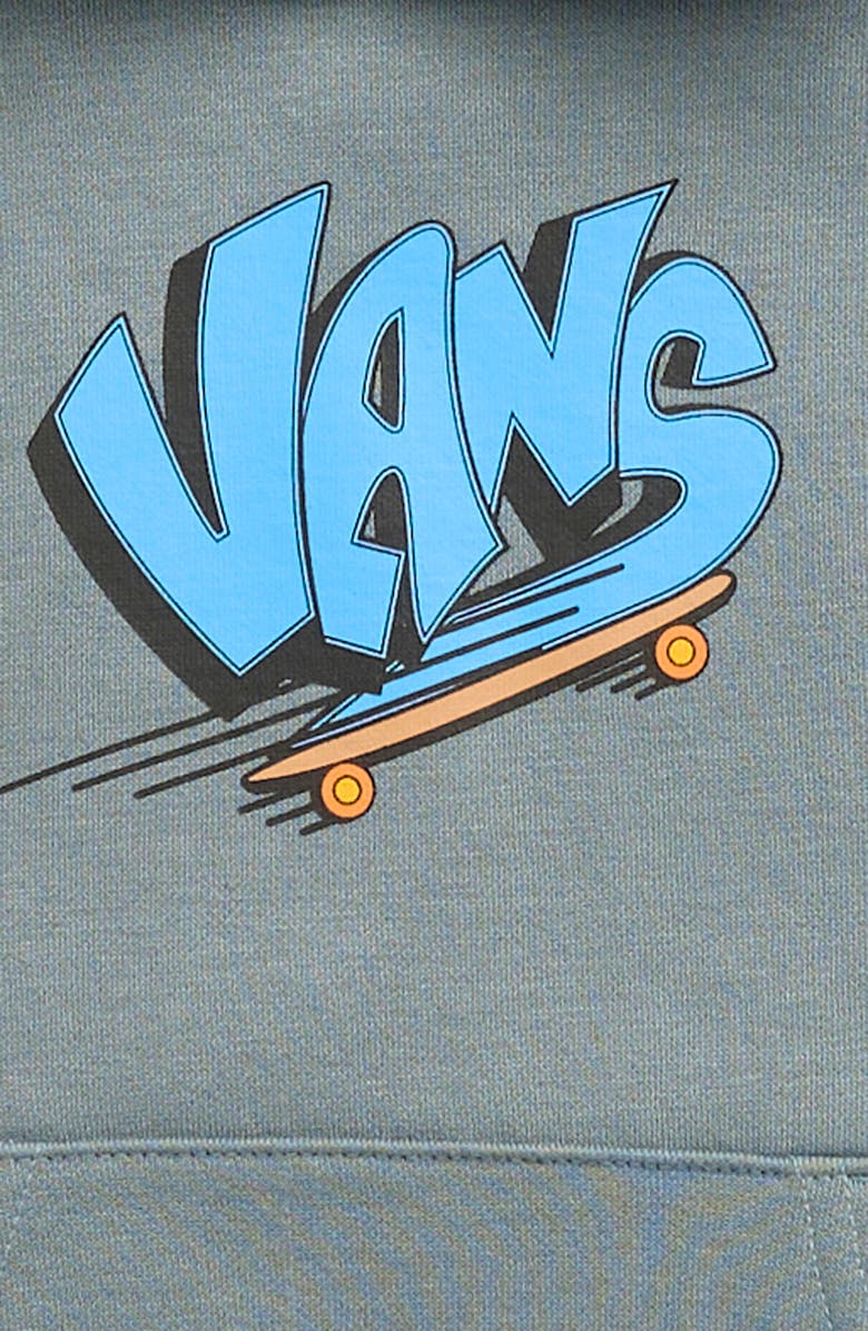 Vans Kids' SK8 Graphic Hoodie, Alternate, color, Stormy Weather