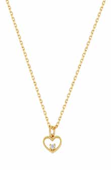 Bony Levy Icon 18K Yellow Gold Diamond Heart Pendant Necklace