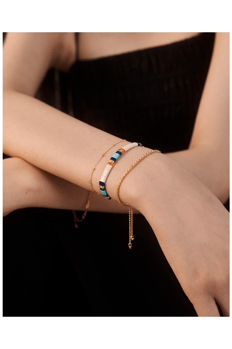Corda Rope Chain Friendship Bracelet, Alternate, color, YELLOW GOLD