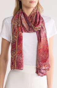 La Fiorentina Watercolor Cover-Up Pareo