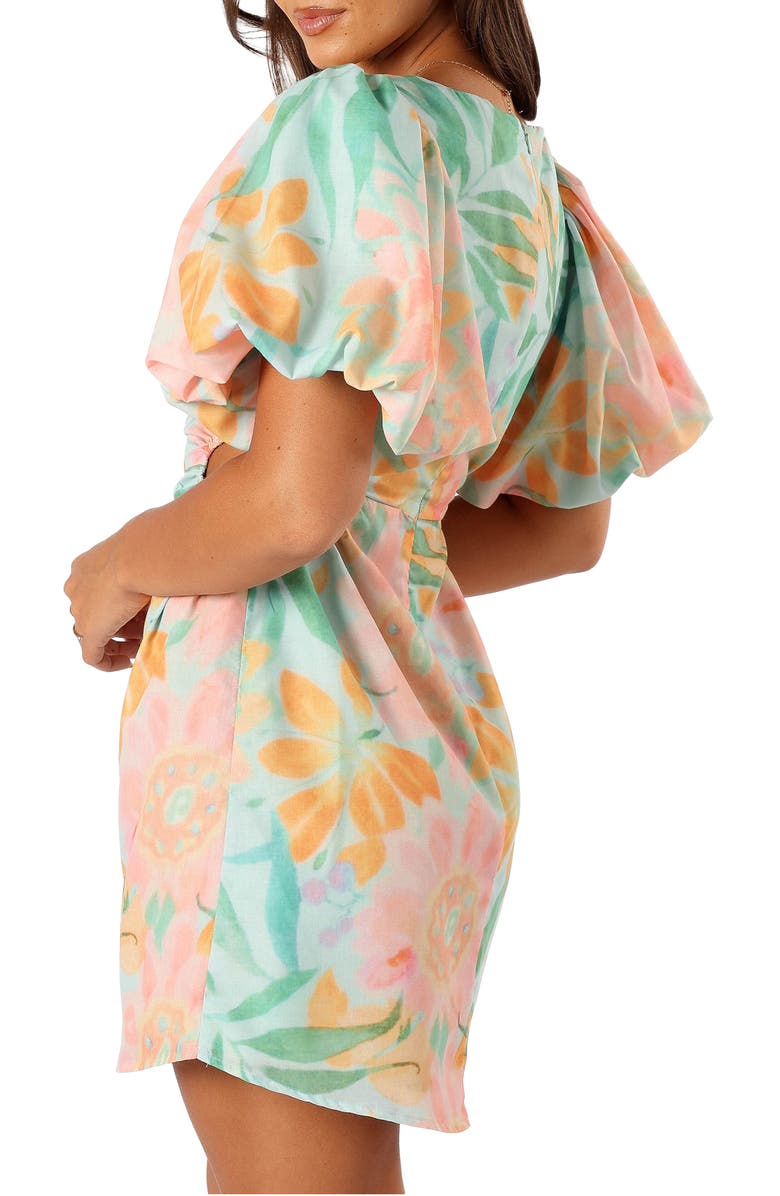 Peta Floral Print Tiered Dress