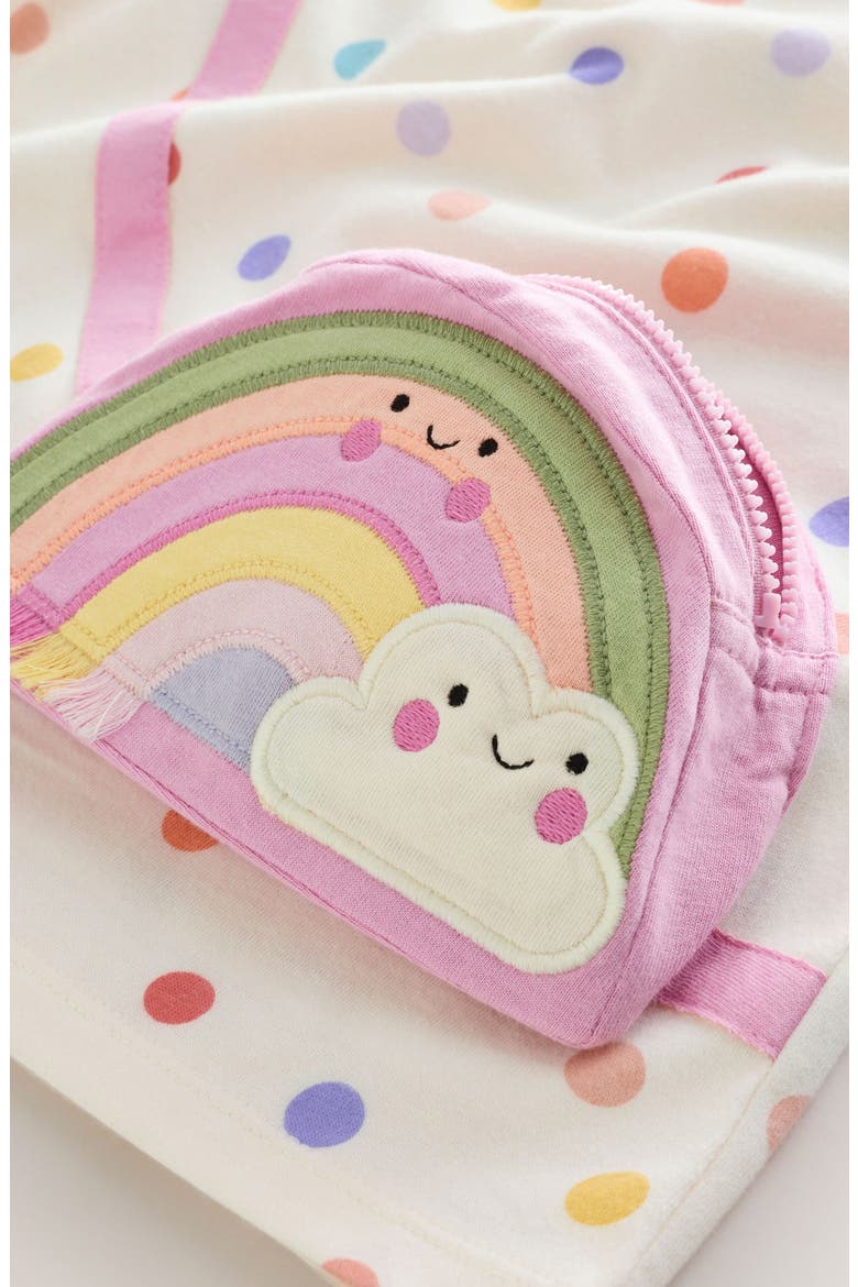 Kids' Rainbow Bag Cotton T-Shirt, Alternate, color, NEUTRAL