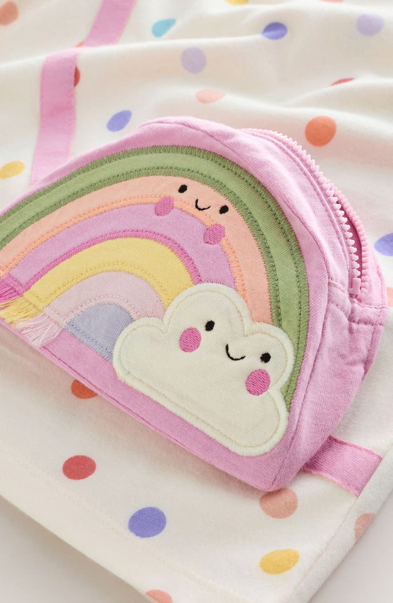 NEXT Kids' Rainbow Bag Cotton T-Shirt, Alternate, color, Neutral