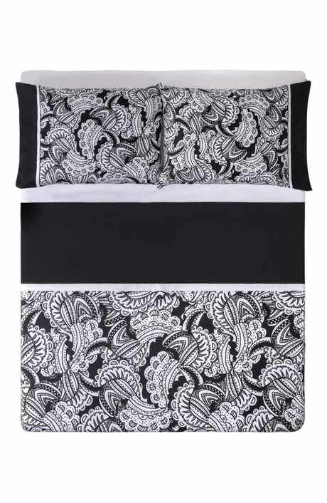 Four-Piece Paisley Print Sheet Set