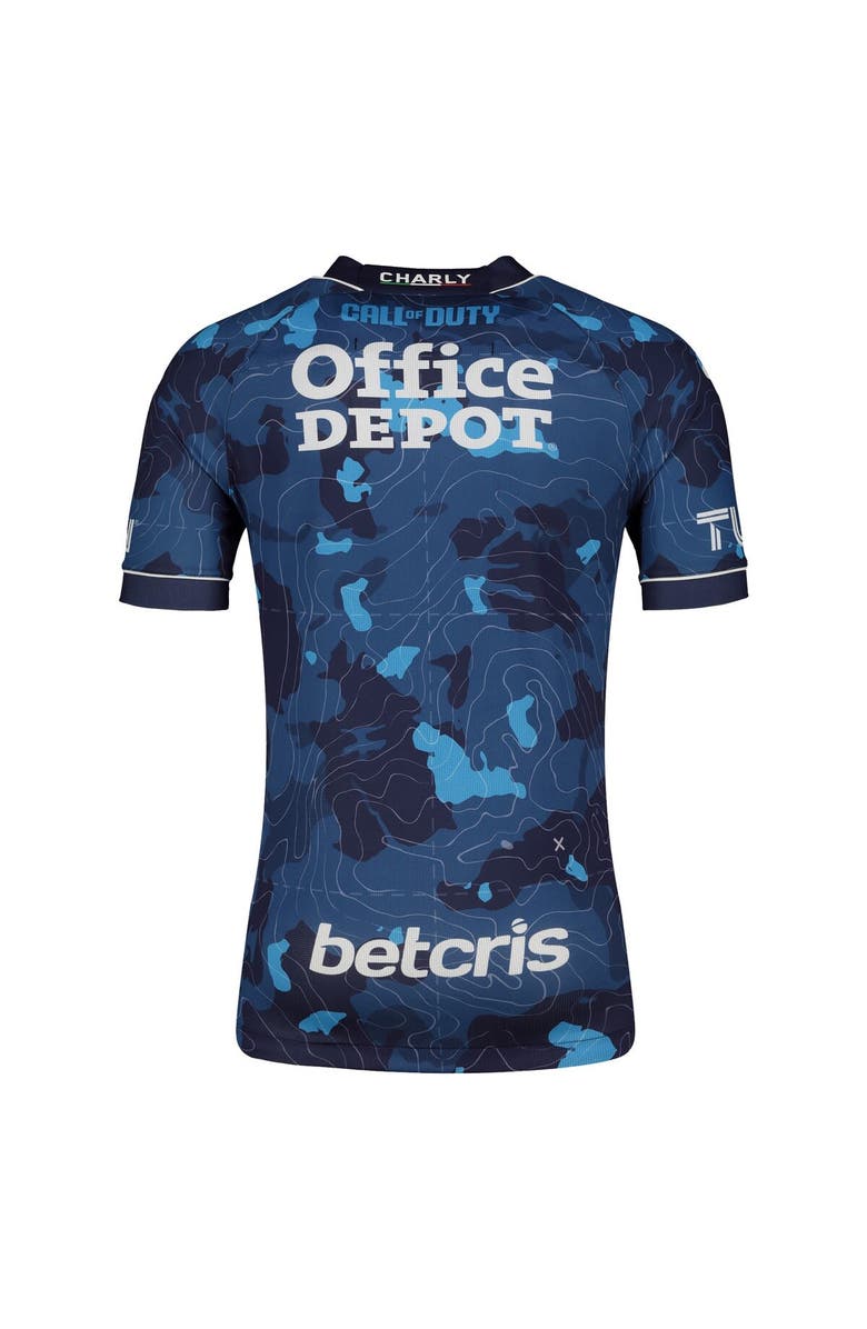 CHARLY Men's Charly Blue C.F. Pachuca 2023/24 Call of Duty Third Authentic Jersey, Alternate, color,