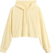 Beyond Yoga Breathe Easy Rib Crop Hoodie