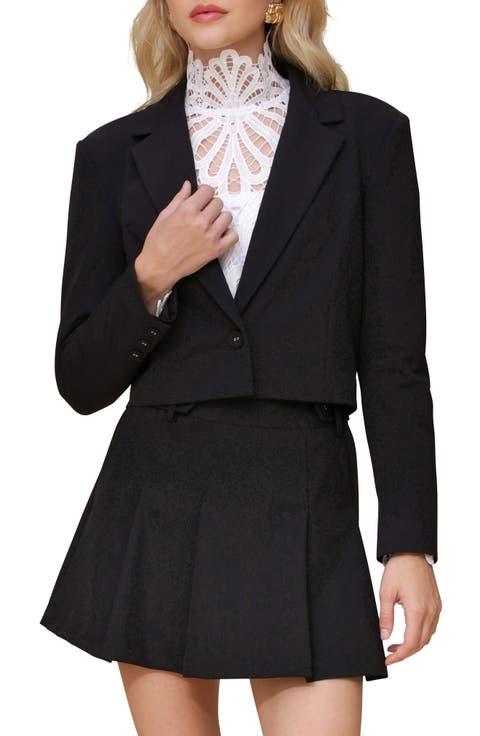 Cropped Blazer Jacket