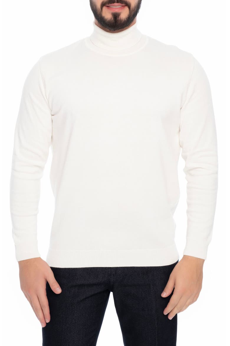 Portland Turtleneck Sweater, Main, color, LIGHT BEIGE