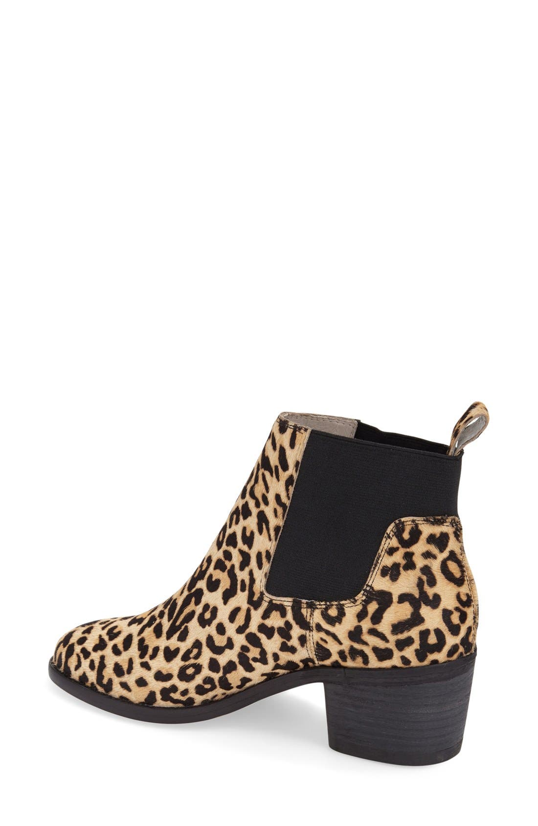 'Baez' Chelsea Bootie, Alternate, color, CHEETAH CALF HAIR