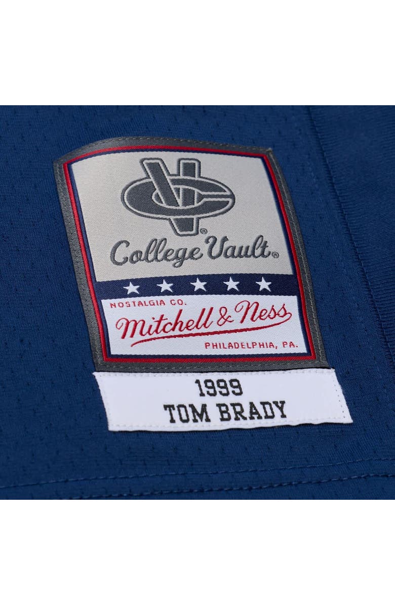 Mitchell & Ness Men's Mitchell & Ness Tom Brady Navy Michigan Wolverines 1999 College Vault Jersey, Alternate, color, Navy