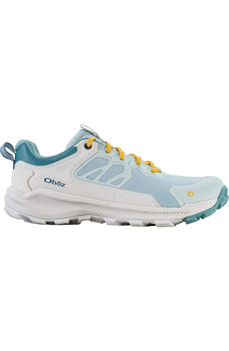 Oboz Katabatic Low Hiking Sneaker, Alternate, color, Waterfall