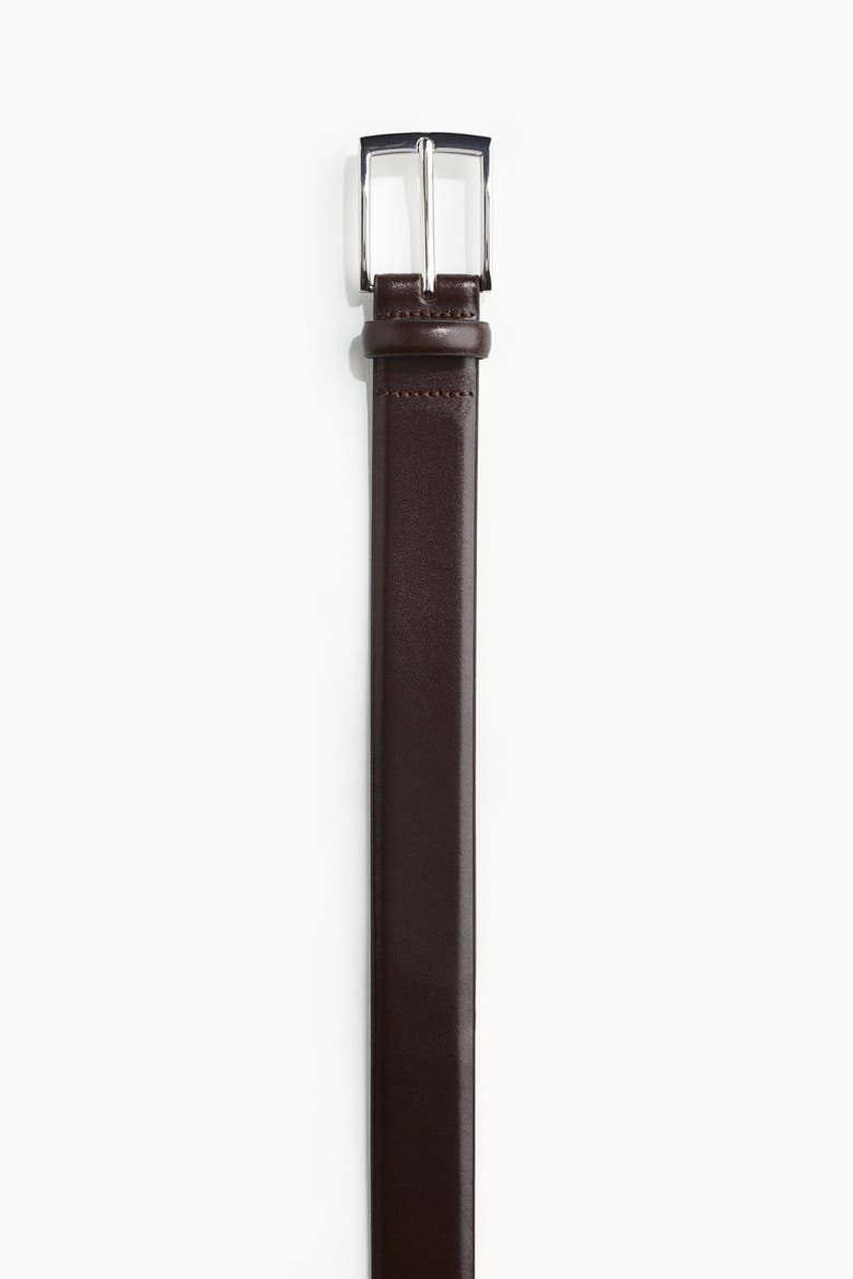 Leather Belt, Alternate, color, Brown