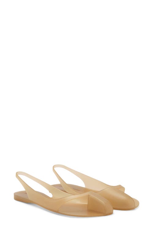 Mango X Supriya Lele Slingback Jelly Sandal In Neutral