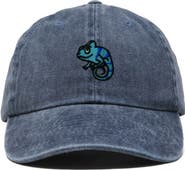 Dalix Chameleon Embroidered Dad Hat