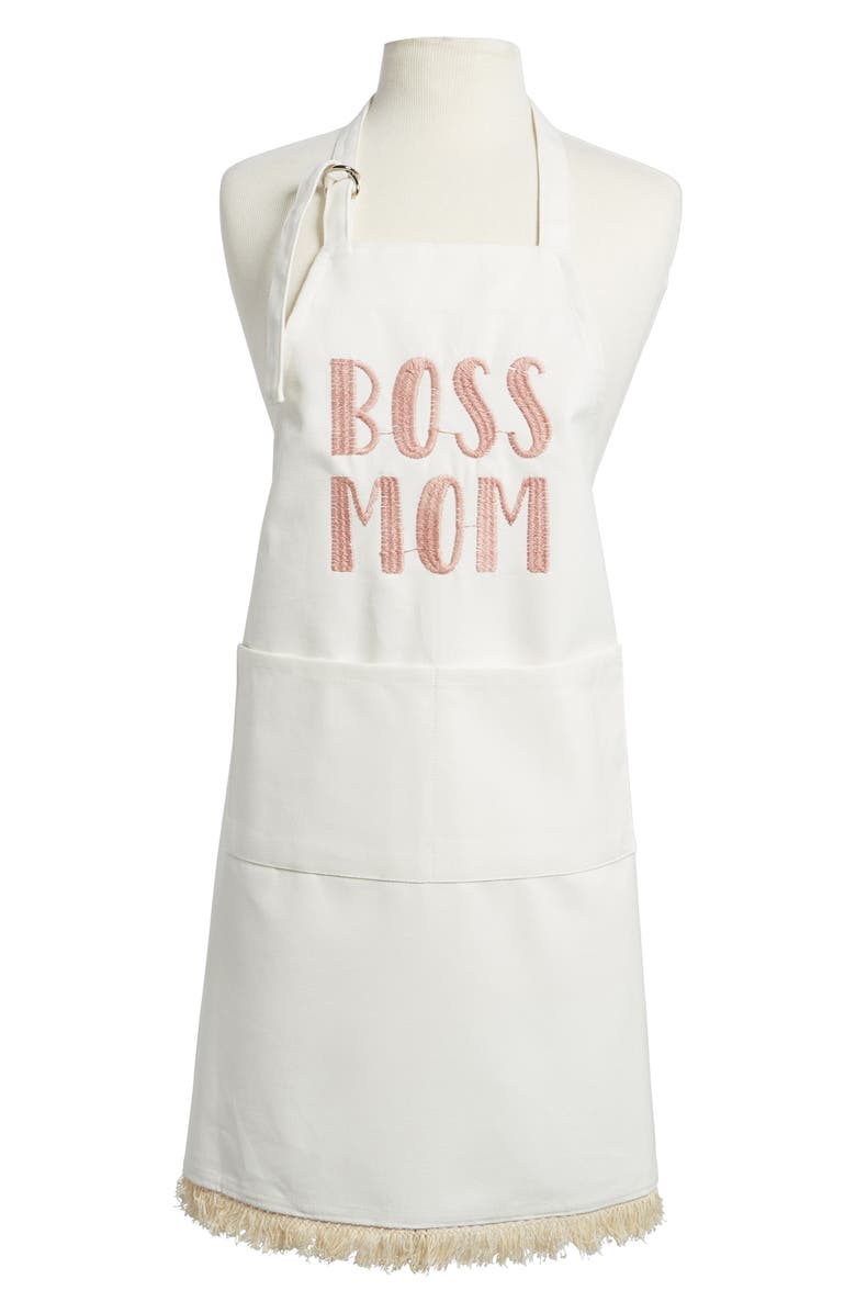 Levtex Boss Mom Apron, Main, color, 