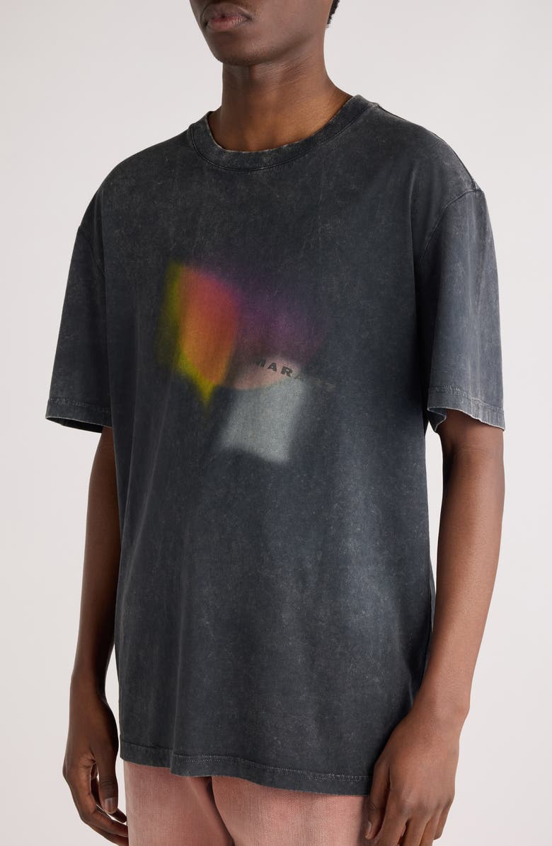 Isabel Marant Hugo Graphic T-Shirt, Alternate, color, 