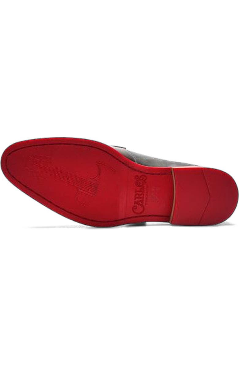 CARLOS SANTANA Encore Tassel Loafer, Alternate, color, Grey Leather