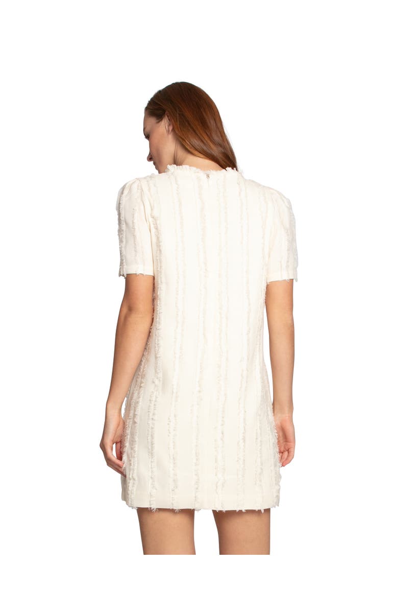 Belle & Bloom Solana Boho Fringe Shift Mini Dress, Alternate, color, Natural