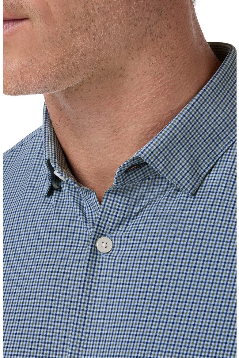 Leeward No Tuck Dress Shirt, Alternate, color, MIDNIGHT NAVY SIMON PLAID