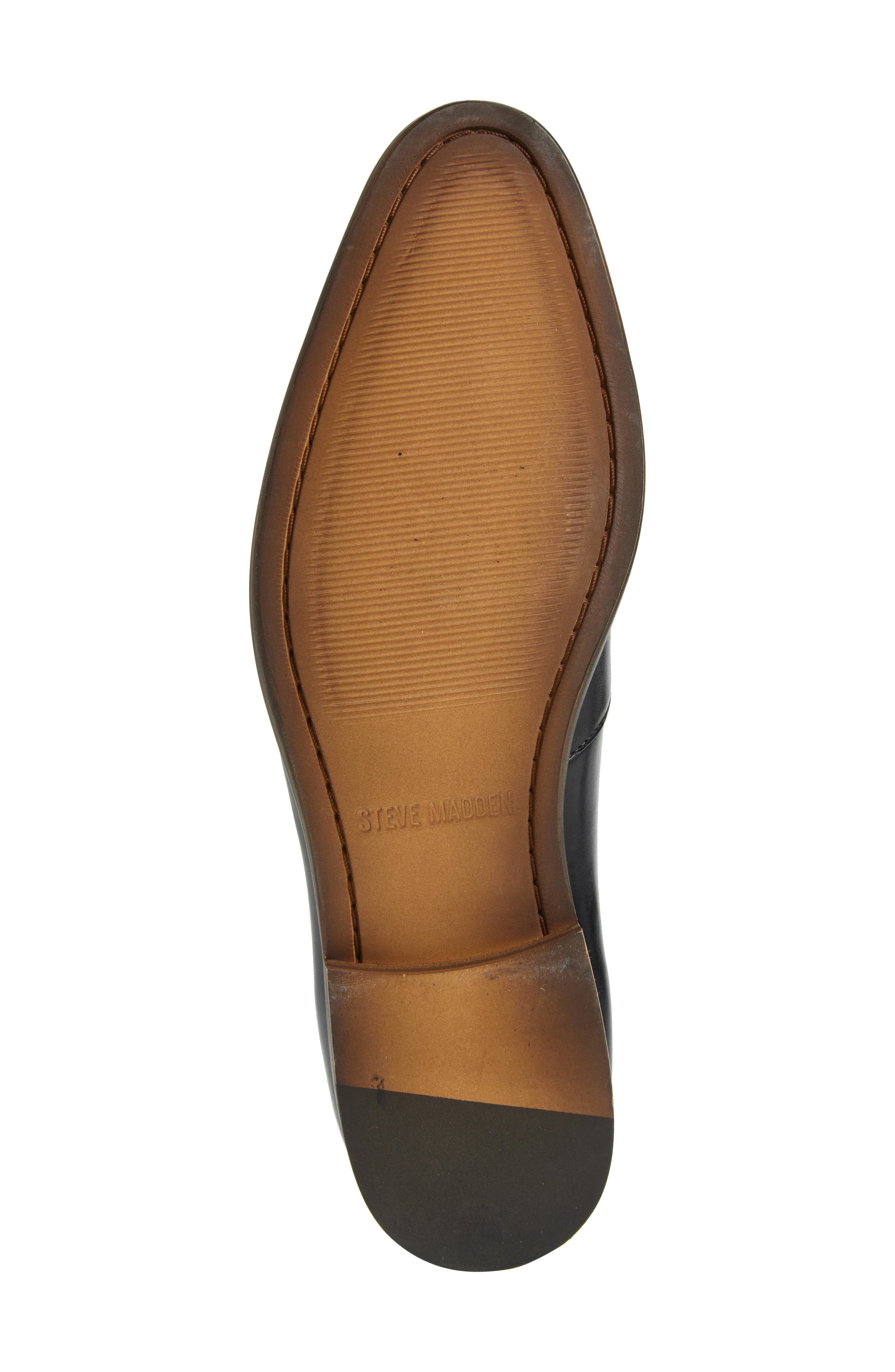 Steve Madden Hypens Tassel Loafer, Alternate, color, Black