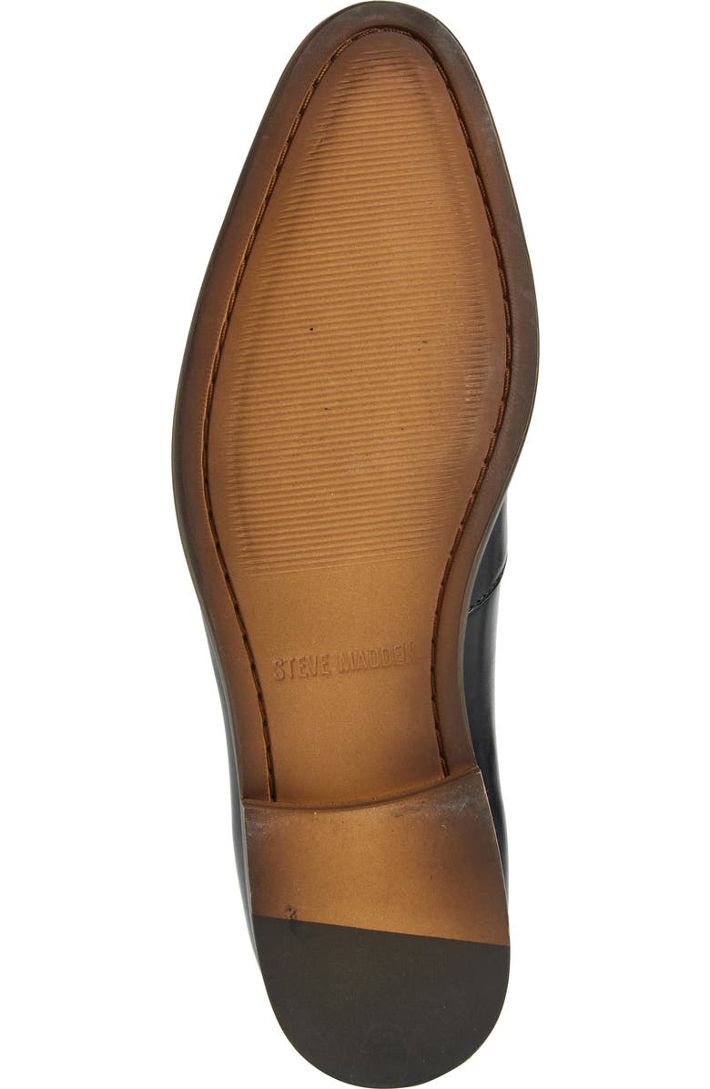 Steve Madden Hypens Tassel Loafer, Alternate, color, Black