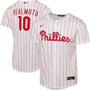 Nike Youth Nike J.T. Realmuto White Philadelphia Phillies Home Replica Player Jersey