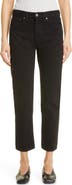 TOTEME Twisted Seam High Waist Straight Leg Jeans