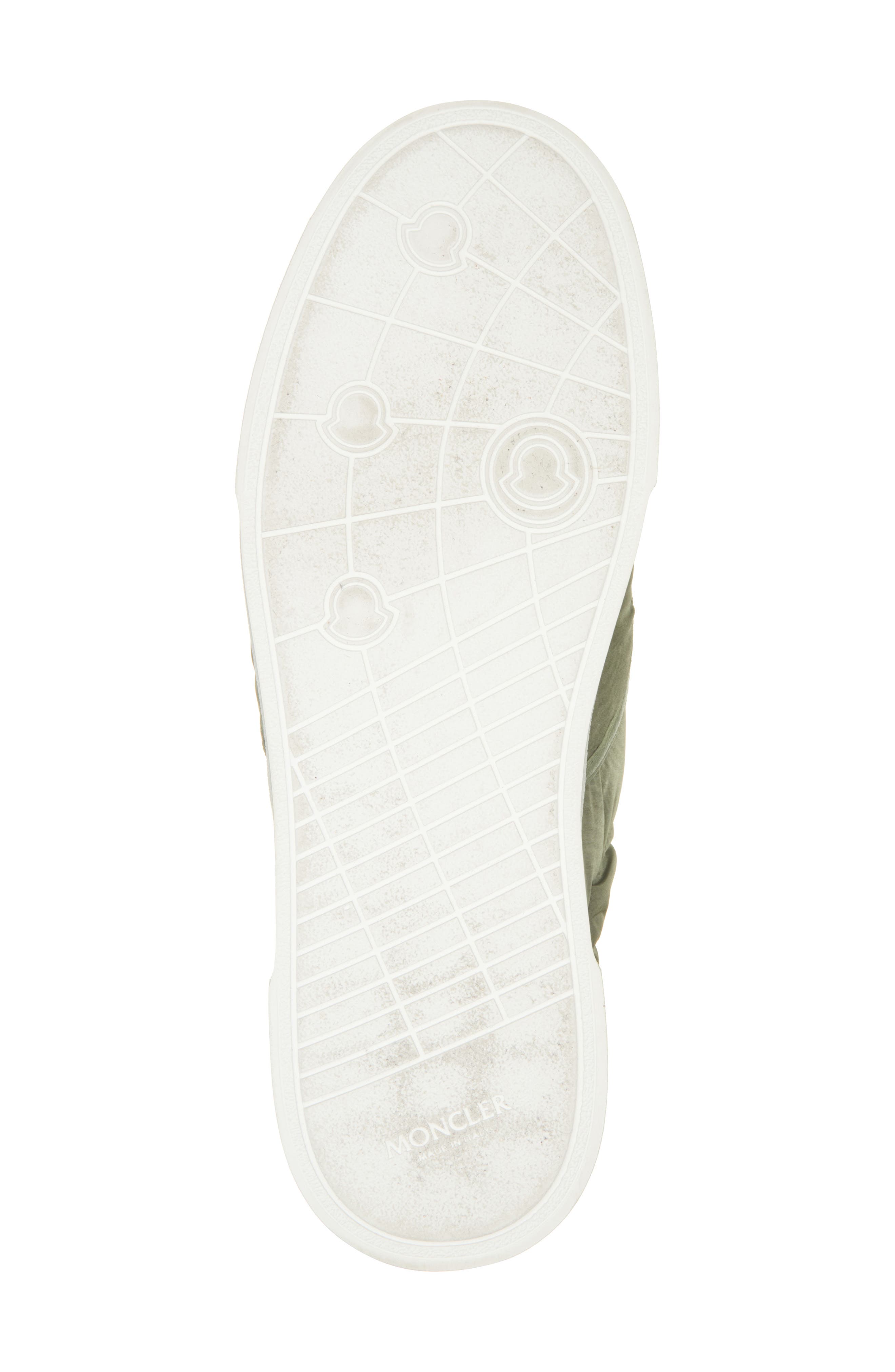 Moncler Vera Leisure Low Top Sneaker, Alternate, color, Vintage Olive Green