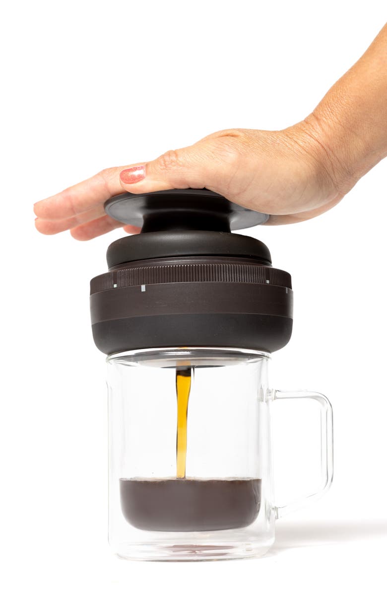 Corkcicle Palmpress Brewing Container, Alternate, color, Espresso