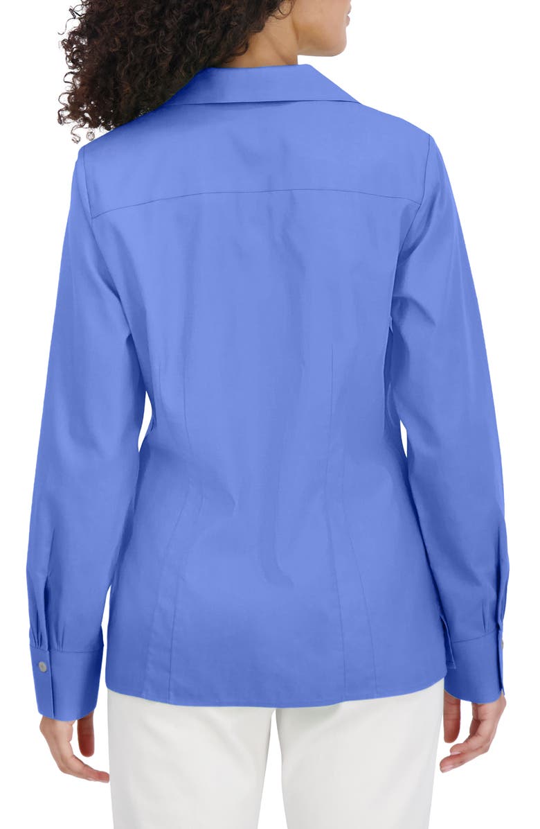 Foxcroft Katie Cotton Button-Up Shirt, Alternate, color, 