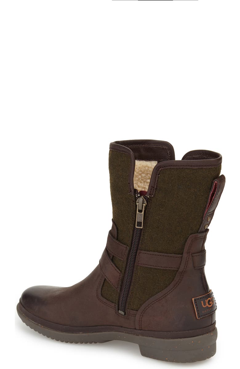 UGG<sup>®</sup> UGG Simmens Waterproof Leather Boot, Alternate, color,