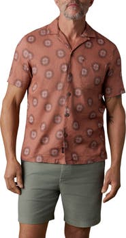 Faherty Breeze Linen BlendCamp Shirt