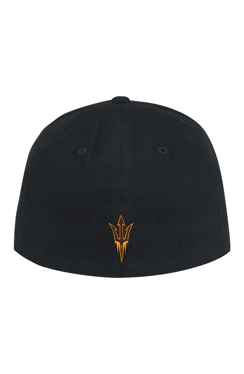 adidas Men's adidas Black Arizona State Sun Devils Chant Flex Hat, Alternate, color, Black