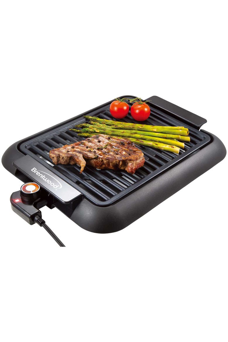 12.6 Inch x 10 Inch Electric Smokeless Indoor Grill, Alternate, color, Black