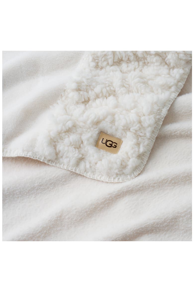 Harlan Throw Blanket, Alternate, color, SNOW