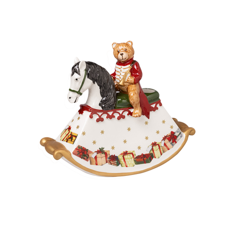 Christmas Toy's Rocking Horse Candleholder