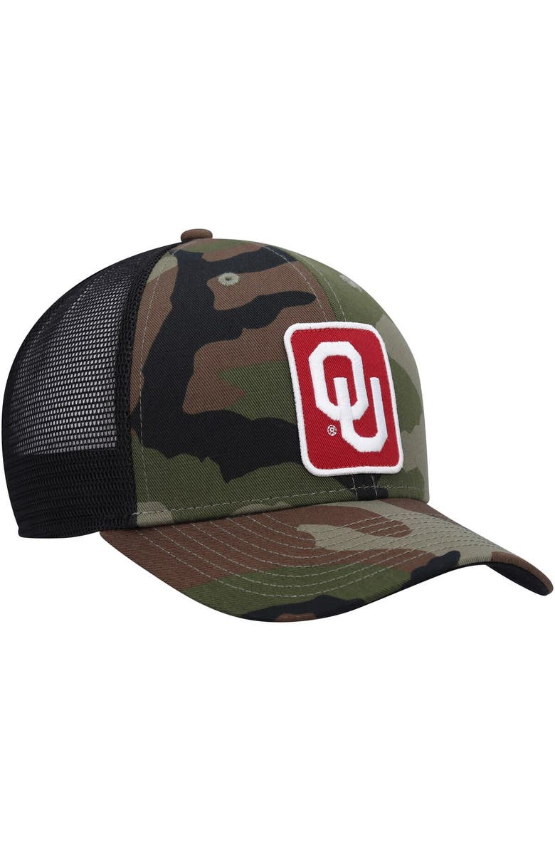 Nike Men's Nike Camo/Black Oklahoma Sooners Classic99 Trucker Snapback Hat, Alternate, color,