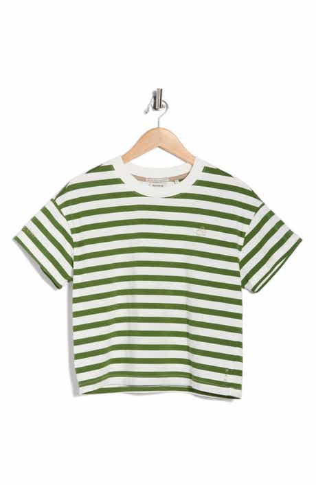 Scotch & Soda Boxy Yarn Dye Stripe T-Shirt