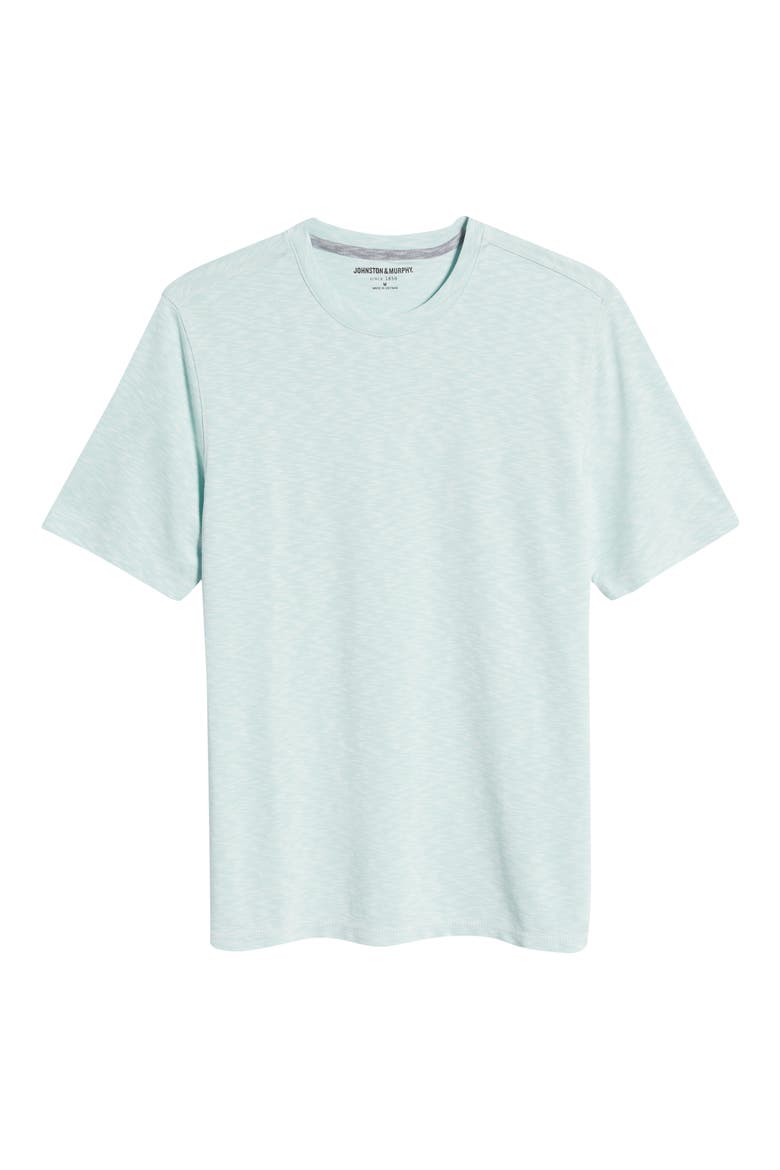 Slub Crewneck T-Shirt, Alternate, color, MINT