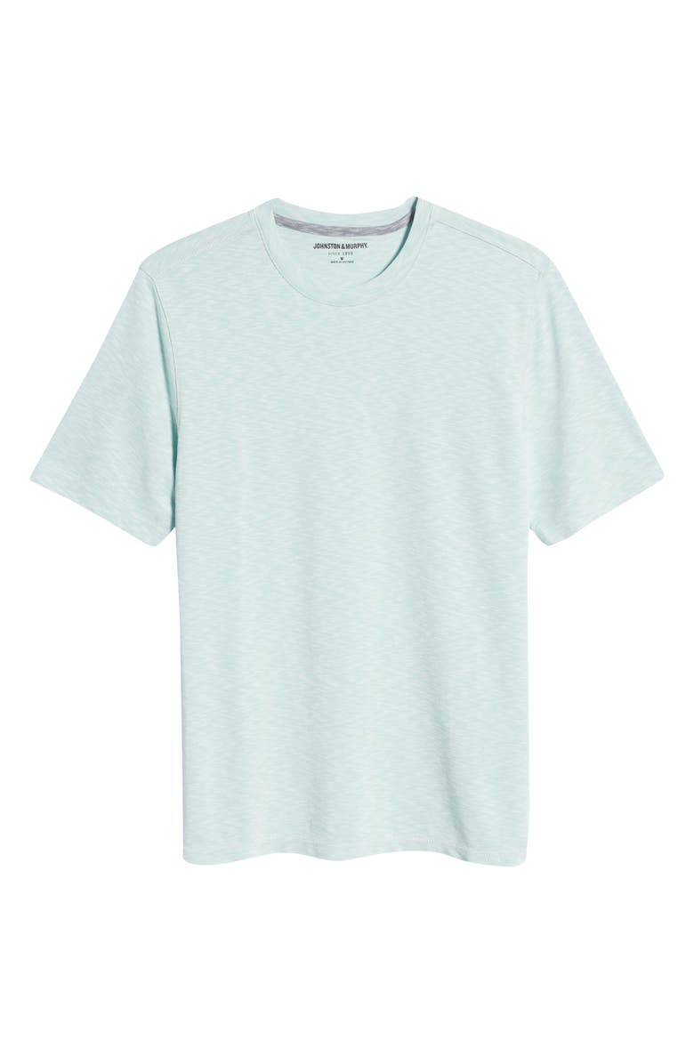 Johnston & Murphy Slub Crewneck T-Shirt, Alternate, color, 