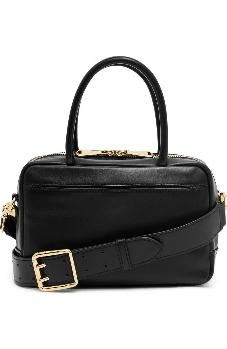 AIMEE Medium Ritual Leather Satchel, Alternate, color, Black
