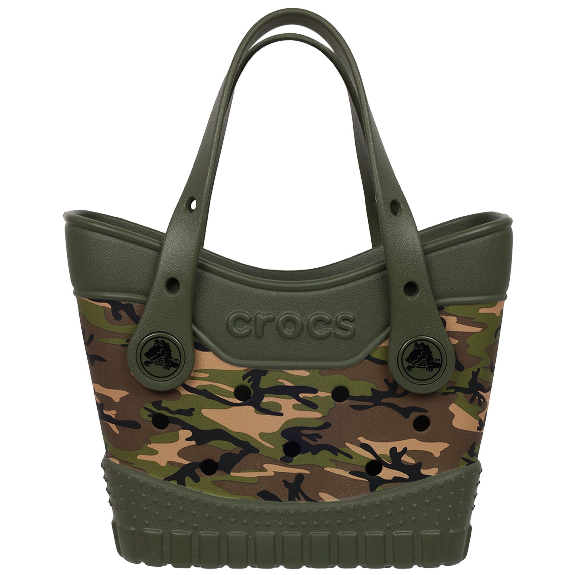CROCS Micro Classic Camo Tote, Main, color, Camo
